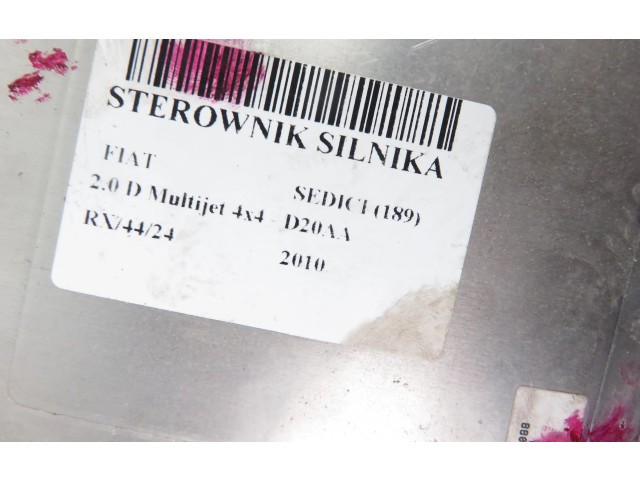 Řídící jednotka 0281016291, 51865257   Fiat Sedici 2010