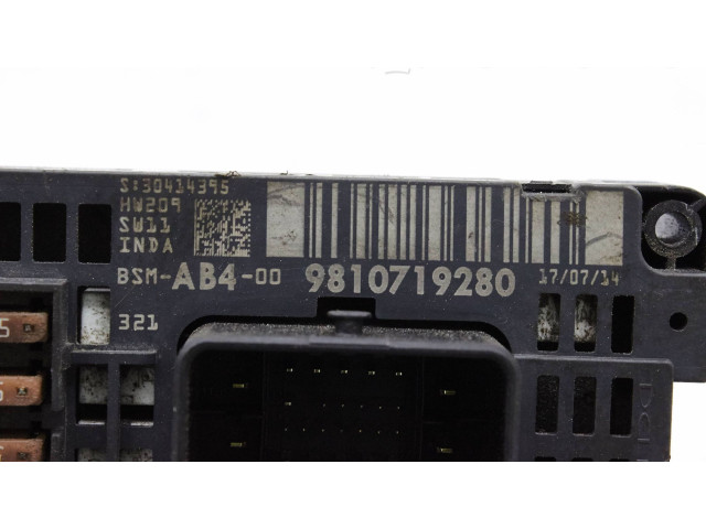 Pojistková skříňka Řídící jednotka BSM 9810719280, bsmab4   Peugeot 508 2014