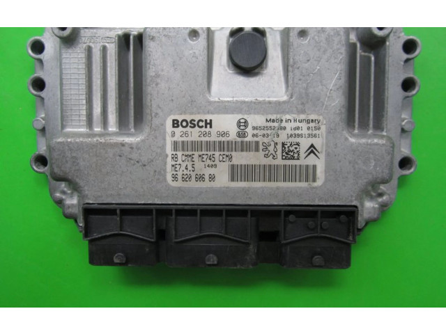 Řídící jednotka 9662060680, 0261208906   Citroen C2 2006