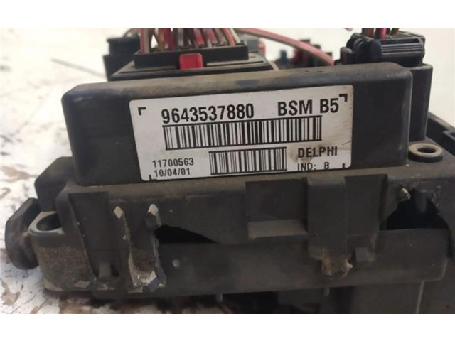   Pojistková skříňka 9643537880, 9643537880   Peugeot 307 2001
