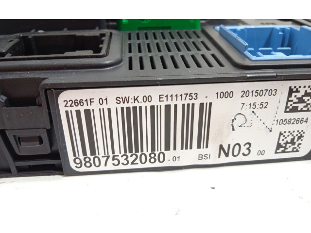 Vstřikovací lišta 9807532080, 1611785780   Peugeot 2008 I    HNZ 