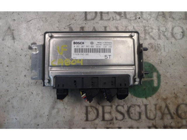 Řídící jednotka 37820PWE335, 37820WEG02   Honda Jazz 2003
