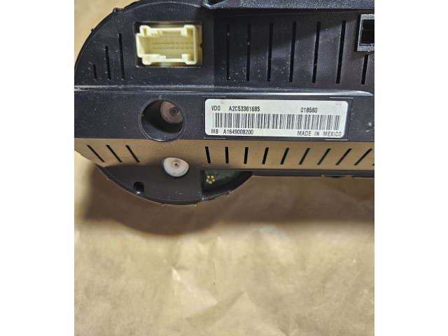 Панель приборов A1649008200, A2X53361685   Mercedes-Benz GL X164       