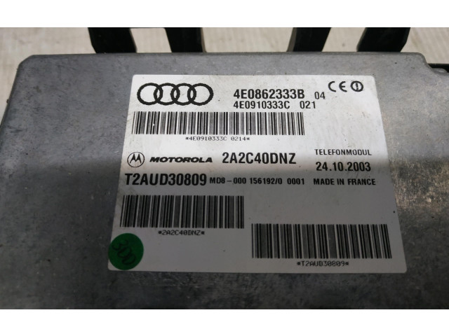Блок управления голосом    Audi A8 S8 D3 4E