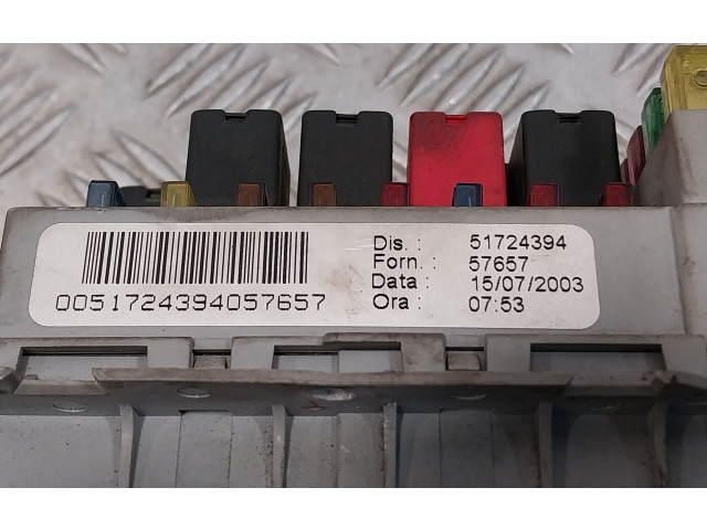 Pojistková skříňka Řídící jednotka BSM 51724394   Fiat Stilo 2004