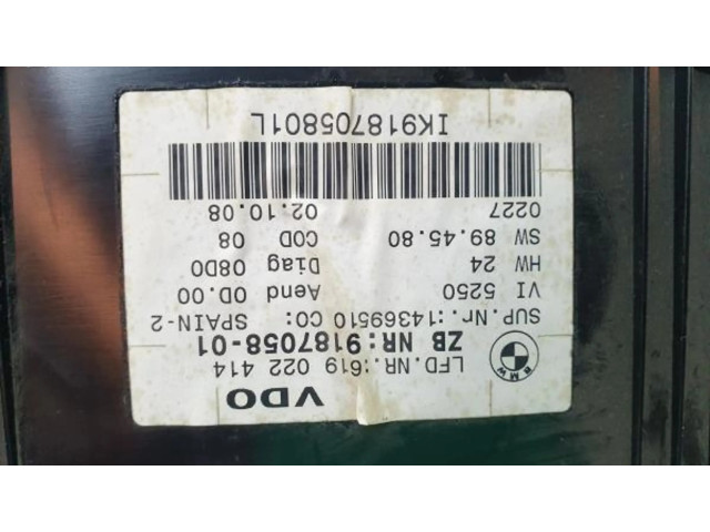 Панель приборов 619022414   BMW 3 E92 E93       
