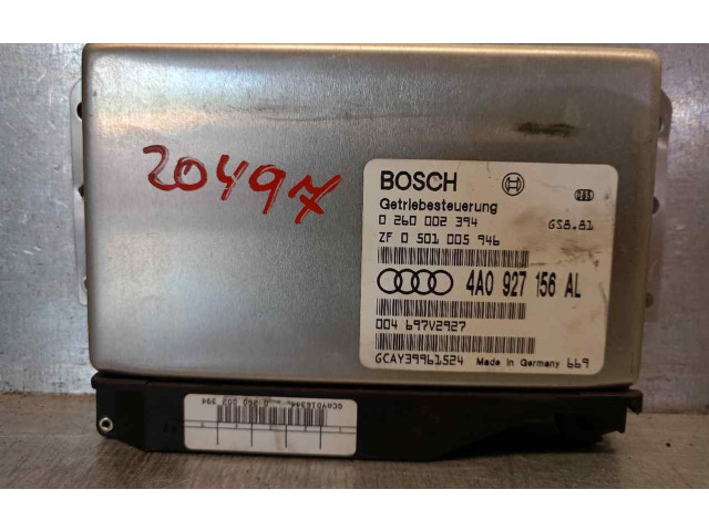 Блок управления коробкой передач 4A0927156AL, 0260002394   Audi A6 S6 C4 4A