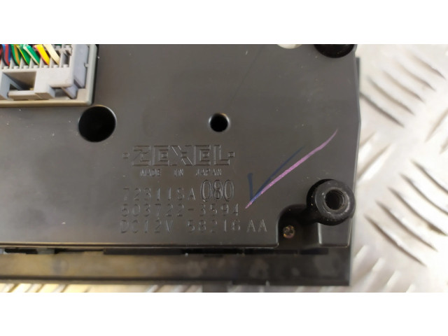 Блок управления климат-контролем 5037223594, 72311SA080   Subaru Forester SG
