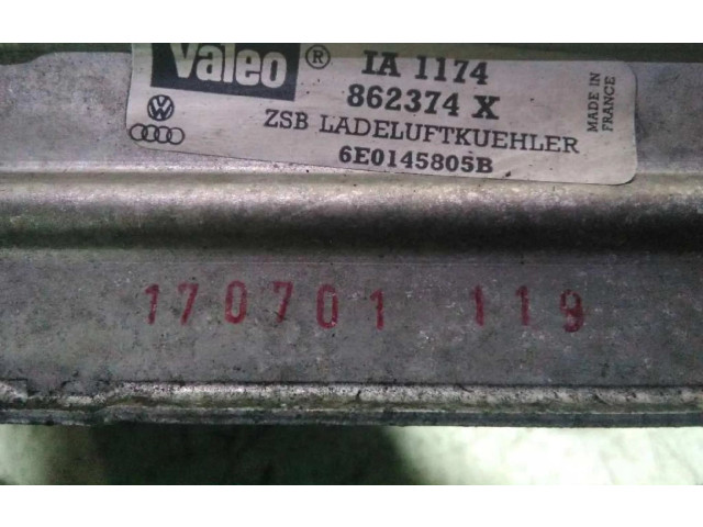 Интеркулер  862374X   Volkswagen Polo 