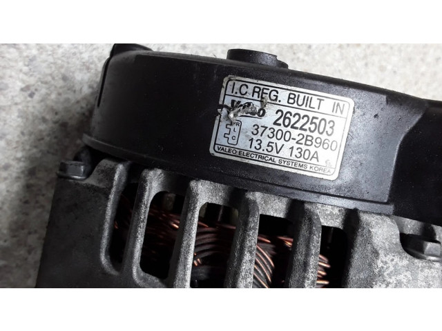 Генератор 2622503, 373002B960   KIA Sportage 1.6     