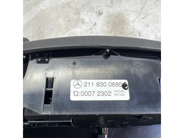 Блок управления климат-контролем 2118300685, 00072302   Mercedes-Benz E W211