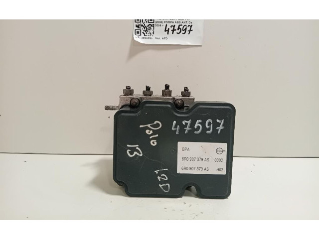Блок управления АБС 6R0907379AS, 6R0907379AS   Volkswagen Polo V 6R