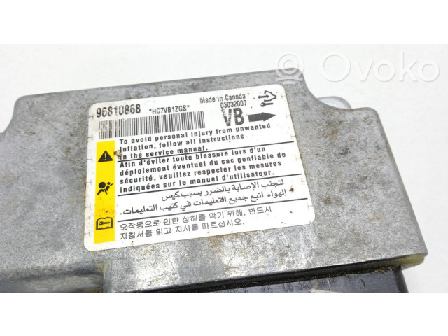 Блок подушек безопасности 96810868, 03032007   Chevrolet Captiva