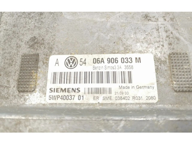 Блок управления двигателя 06A906033M, 5WP4003701   Volkswagen Golf Cross