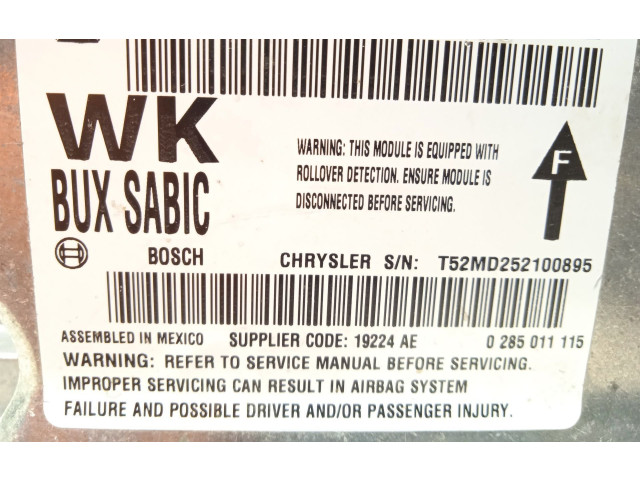 Блок подушек безопасности 68025654AJ, K68025654AJ   Jeep Grand Cherokee