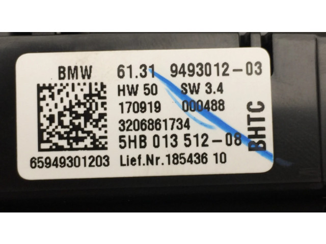Блок управления климат-контролем 9493012   BMW 3 G20 G21