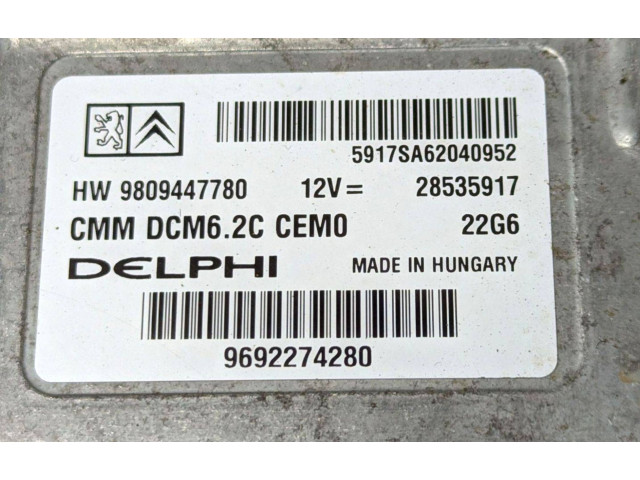 Комплект блоков управления 28535917, 9809447780   Citroen Jumper
