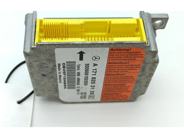 Блок подушек безопасности A1718203126, 500606150359   Mercedes-Benz SLK R171
