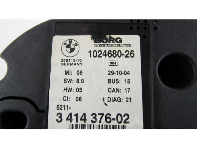 Панель приборов 341437602   BMW X3 E83       