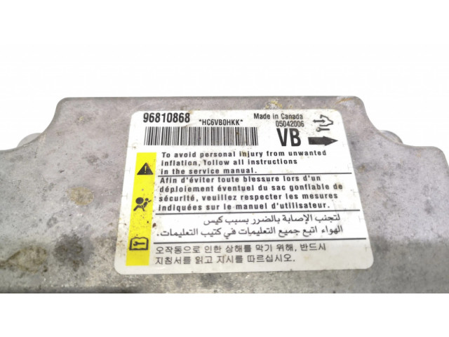 Блок подушек безопасности 9681868   Chevrolet Captiva