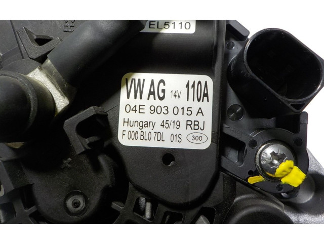 Генератор 04E903015A, 04E903015A   Audi A1      