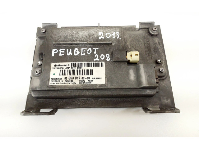 Дисплей    9805301780   Peugeot 208