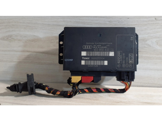 Блок комфорта 8E0959433CQ   Audi A4 S4 B7 8E 8H   