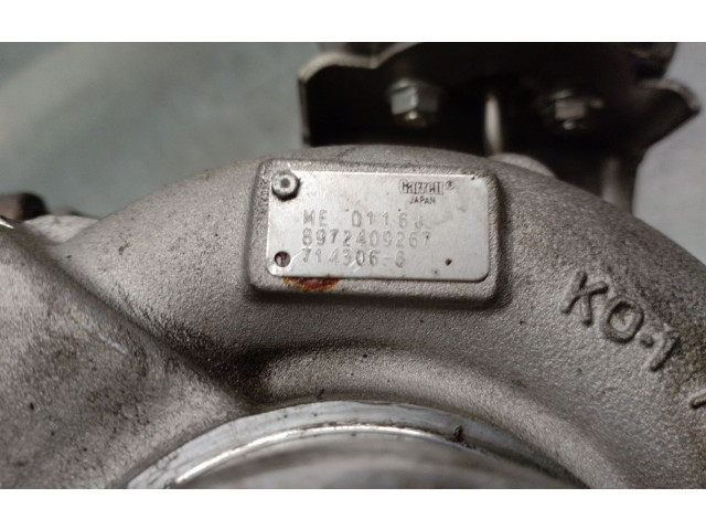  Турбина Renault Vel Satis  8972409267, 7143066   для двигателя P9XA701      