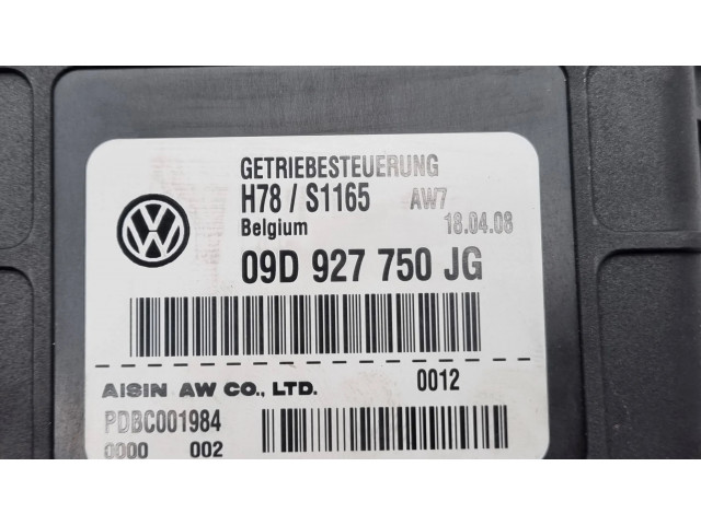 Блок управления коробкой передач 09D927750, 09D927750JG   Audi Q7 4L