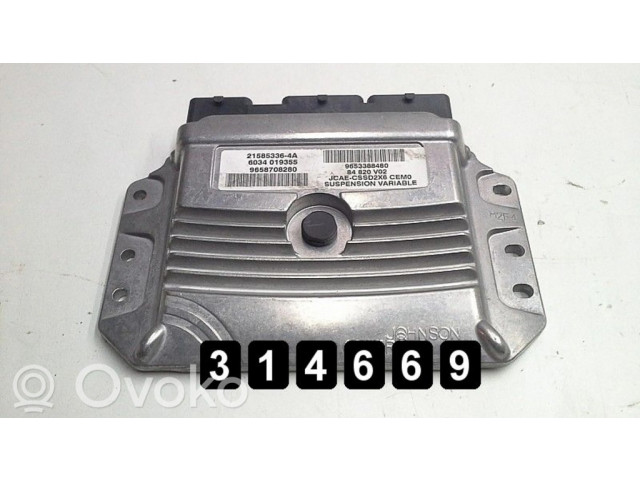 Řídící jednotka 9658708280   Citroen C6 2006