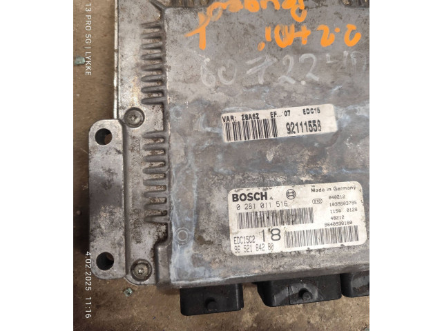 Řídící jednotka 9640938180, 92111558   Peugeot 607 2003