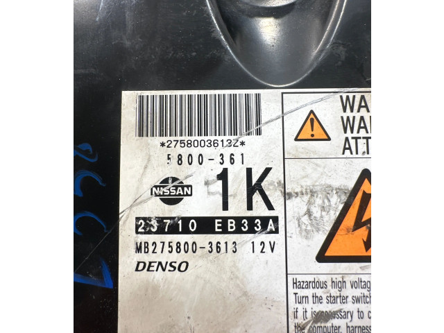 Řídící jednotka 23710EB33A, MB2758003613   Nissan Navara D40 2006