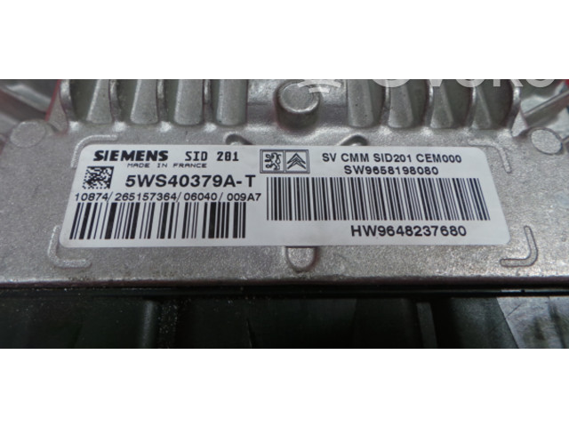 Řídící jednotka 5WS40379A, HW9648237680   Peugeot 407 2006