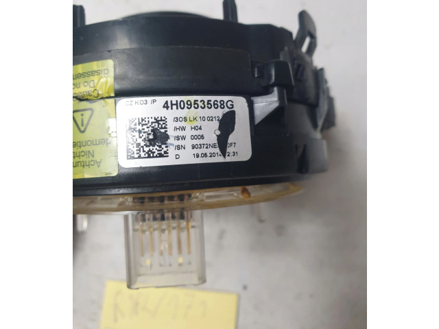 Полоса надувных подушек (кольцо srs) Audi A8 S8 D4 4H  2010 - 2016 года 4H0953568G      