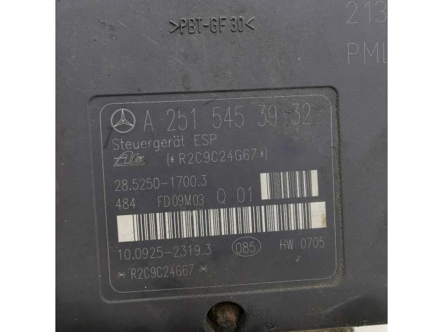 Блок АБС A2515453932, R2C9C24G67   Mercedes-Benz  ML W164  2005-2011 года