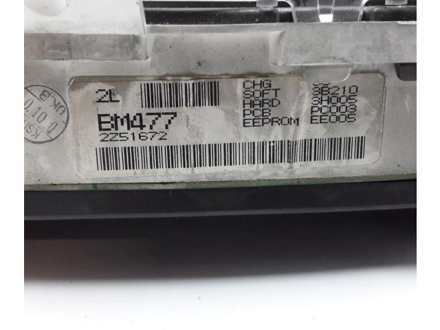 Přístrojová deska  Nissan Almera  BM477  