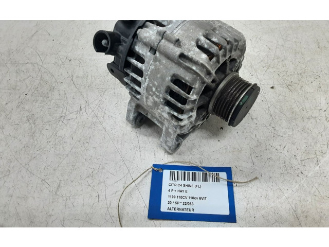 Генератор 9803049980   Citroen C4 Aircross 1.6     