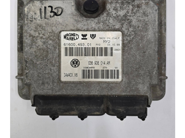 Блок управления двигателя 036906014AM, 6160049301   Volkswagen Lupo