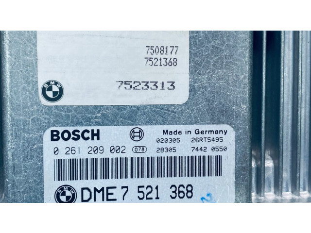 Řídící jednotka 7521368, 0261209002   BMW 7 E65 E66 2005