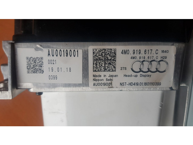 Дисплей    4M0919617C, AU0019001   Audi Q7 4M