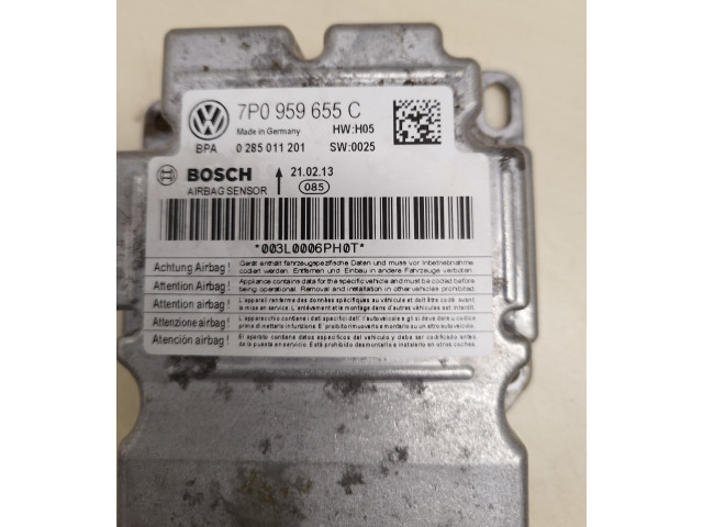 Блок подушек безопасности 7P0959655C   Volkswagen Touareg II