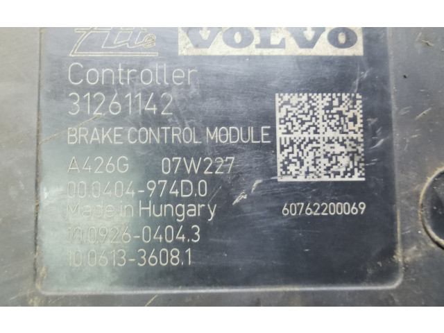 Jednotka ABS 31261142, 7G9N2C405AC   Volvo XC70 2008