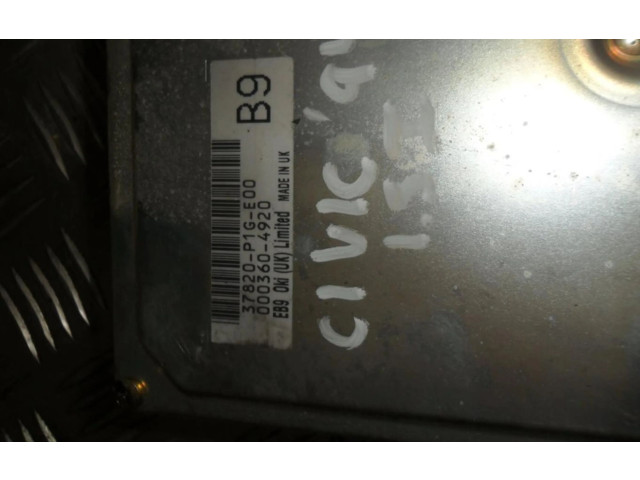 Řídící jednotka 37820P1GE00   Honda Civic 
