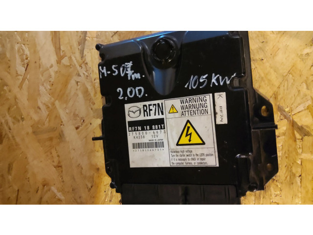 Řídící jednotka 2758006673, RF7N18881T   Mazda 5 2007