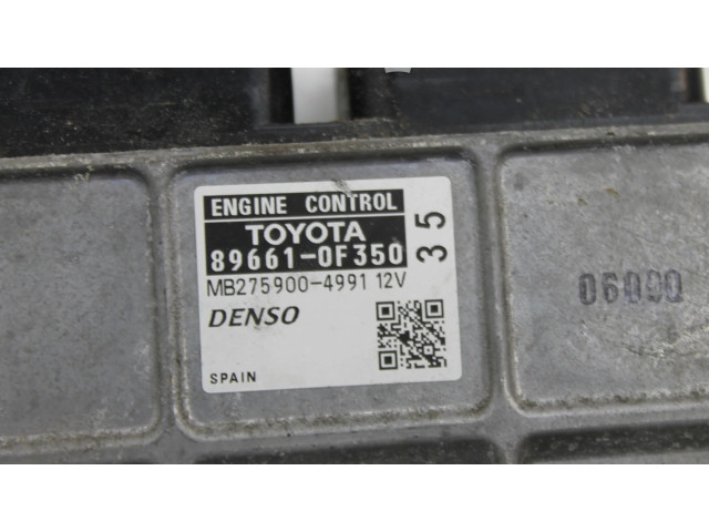 Блок управления двигателя 896610F350   Toyota Verso-S
