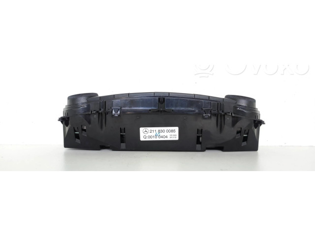 Блок управления климат-контролем 2118300085, SW0103   Mercedes-Benz E W211
