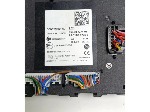 Блок комфорта 95400G7470, A2C10637202   Hyundai Ioniq   