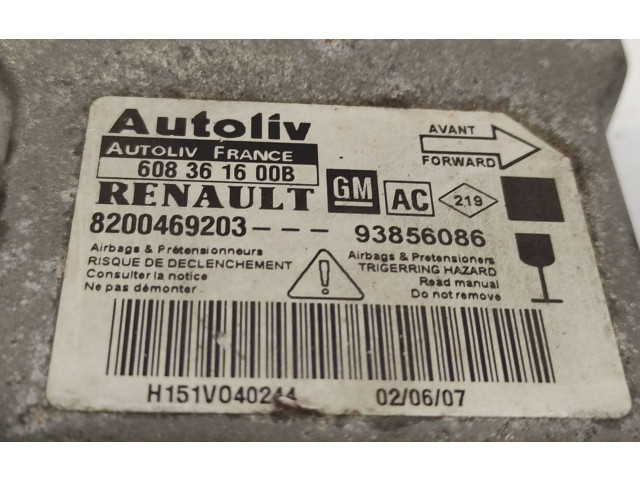 Блок подушек безопасности 8200469203, 93856086   Renault Trafic II (X83)