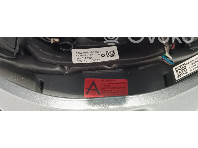 Руль A4534603500, 484004118R   Smart ForFour II W453