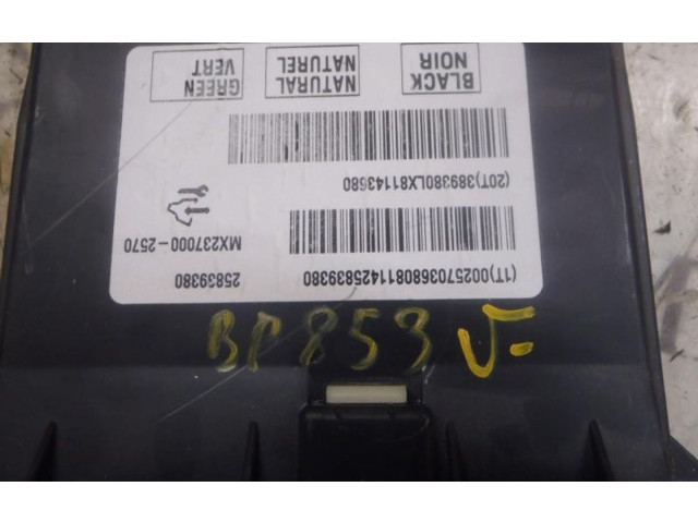 Блок управления климат-контролем 25839380, 25839380   Cadillac SRX